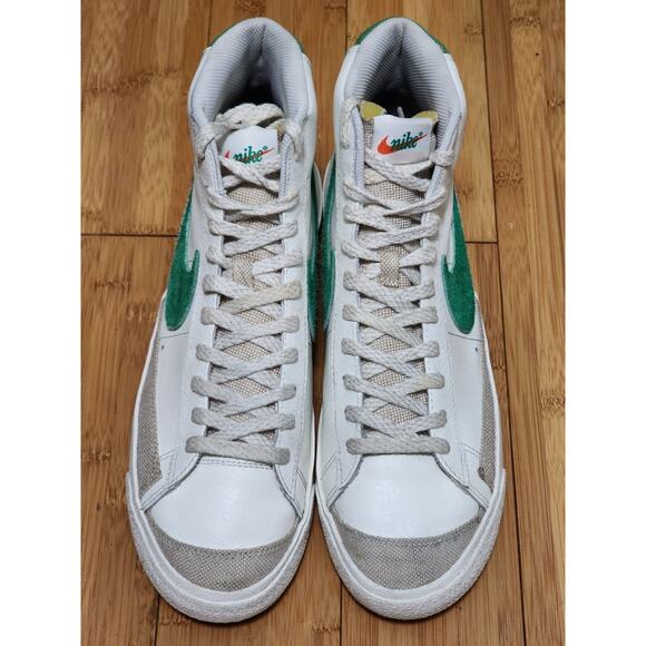 Nike Blazer Mid \'77 Vintage \'Sail Stadium Green\' Men’s 12 Sneakers Shoes Leather main image 4